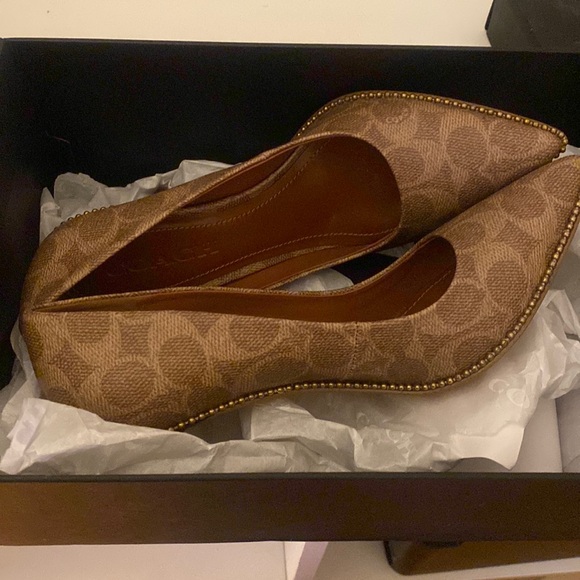 Coach Weaverly pump heel - brand new - Picture 2 of 5